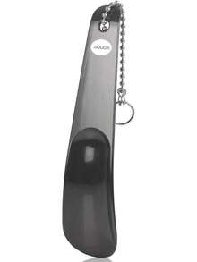 AOUOA 靴べら 携帯用 くつべら 携帯 靴ベラ 短ヘラ 耐用 持ち運び便利 金属 シューホーン 亜鉛合金製 - ネイビー - チェックする 2