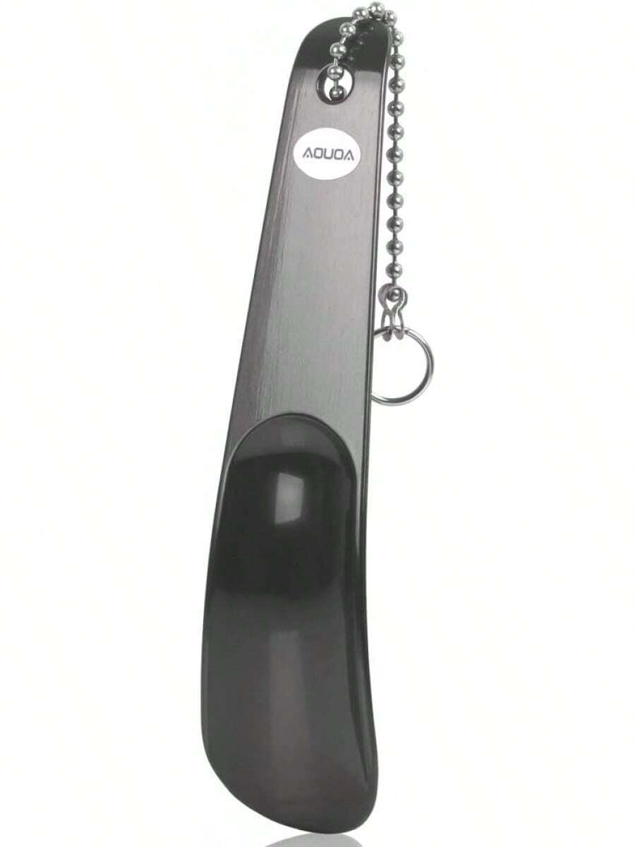 AOUOA 靴べら 携帯用 くつべら 携帯 靴ベラ 短ヘラ 耐用 持ち運び便利 金属 シューホーン 亜鉛合金製 - ネイビー - チェックする 1