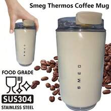 Christmas Gift, Fashionable 260ml Stainless Steel Vacuum Insulated Travel Mug, Reusable Double Wall Coffee Cup, Suitable For Cold & Hot Drinks, Soda, Fruit Tea, Juice, Coffee, Etc.