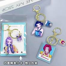 1pc Anime Witch Hunter Backpack, Double-Sided Acrylic Keychain Gift - Multicolor - View 5