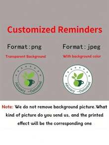 Customized Name Label Stickers, Customizable UV Transfer 3D Stickers, Name Stickers, Customized Stickers, Name Stickers, Date Stickers, DIY Gifts, Handmade, Handwritten, Wedding Stickers, Gift Stickers - Multicolor - View 6