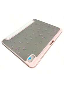 镜面花卉图案二合一亚克力镜面三折支架保护套，适用于 iPad 10.2/Air4/5/Pro11/10th/10.9/9.7 - 彩色 - 查看 7