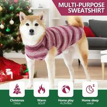 Classic Cable Knit Turtleneck Sweater, Warm Knitted Dog/Cat Coat For Small, Medium And Large Pets, Winter Pet Outerwear