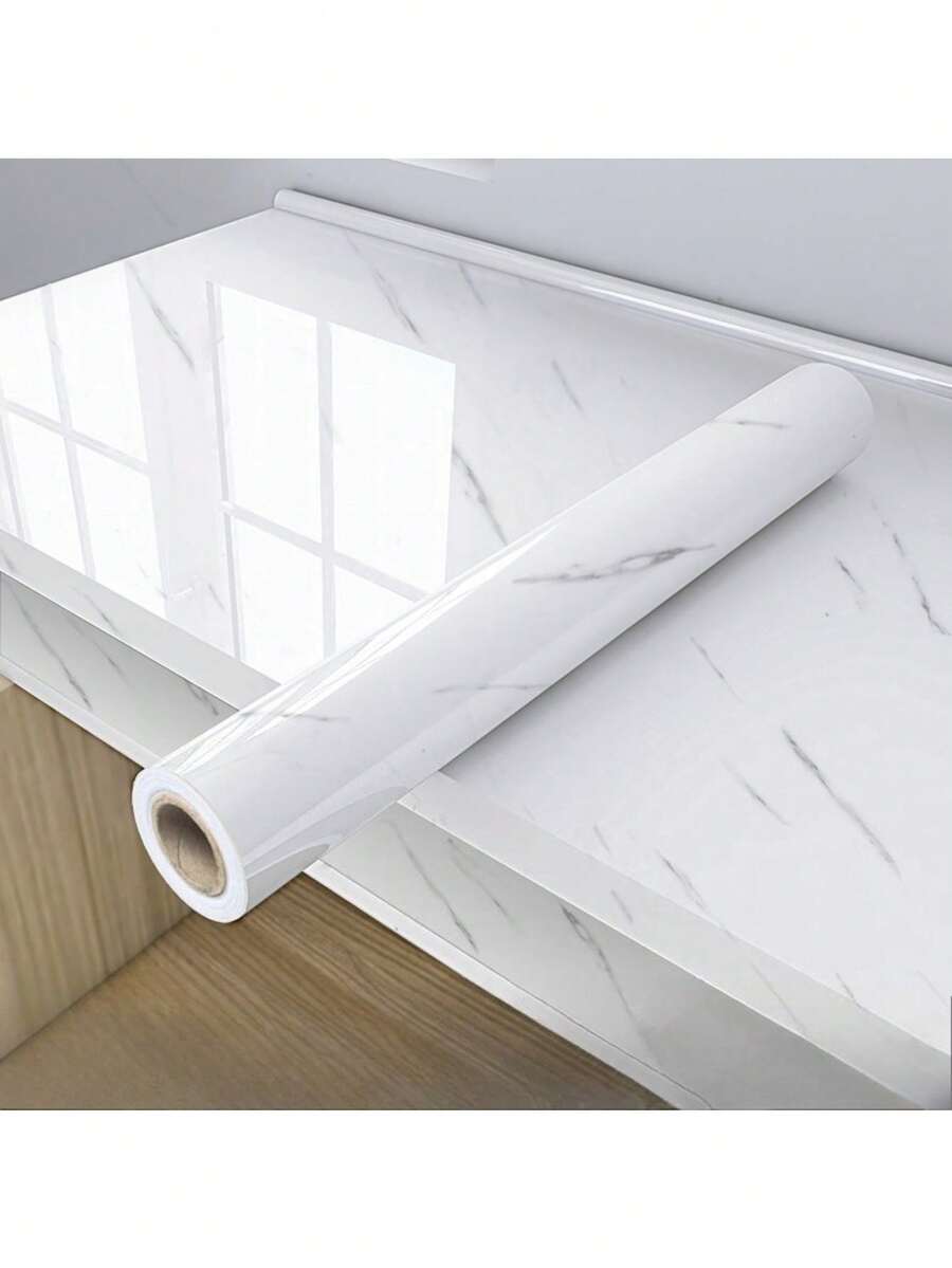 1 卷自粘门框边缘修补胶带，适用于隐藏损坏和装饰木门窗框翻新贴纸、窗台贴纸 - 易于剥离和粘贴安装适用于各种表面、门、橱柜、门槛 - 厨房、浴室、客厅的理想选择 - 增强空间的设计、无缝外观、无需胶水、门槛翻新、防刮膜