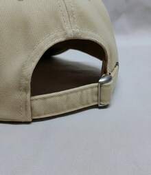 Unisex Basic Plain Adjustable Casual Baseball Cap For Sports, Summer And Sun Protection - Beige - View 3