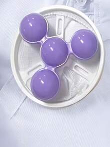 1/3 pièces Boules de lavage, Capteur de poils d'animaux et de peluches, Collecteur de duvet pour machine à laver, pulls, couvertures, accessoires de lessive, conception en maille très efficace pour le piégeage, outil de nettoyage domestique - Multicolore - Voir 7