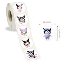 1 rulle/500 st. japanska seriefigurer söta rullklistermärken gör-det-själv dekorativa vattenkopp mobiltelefontejp vattentäta förseglingsklistermärken, julklapp, söt och prisvärd, skapar en känsla av överraskning, en present till vänner (stokastisk stil) - Multifärgad - Visa 6