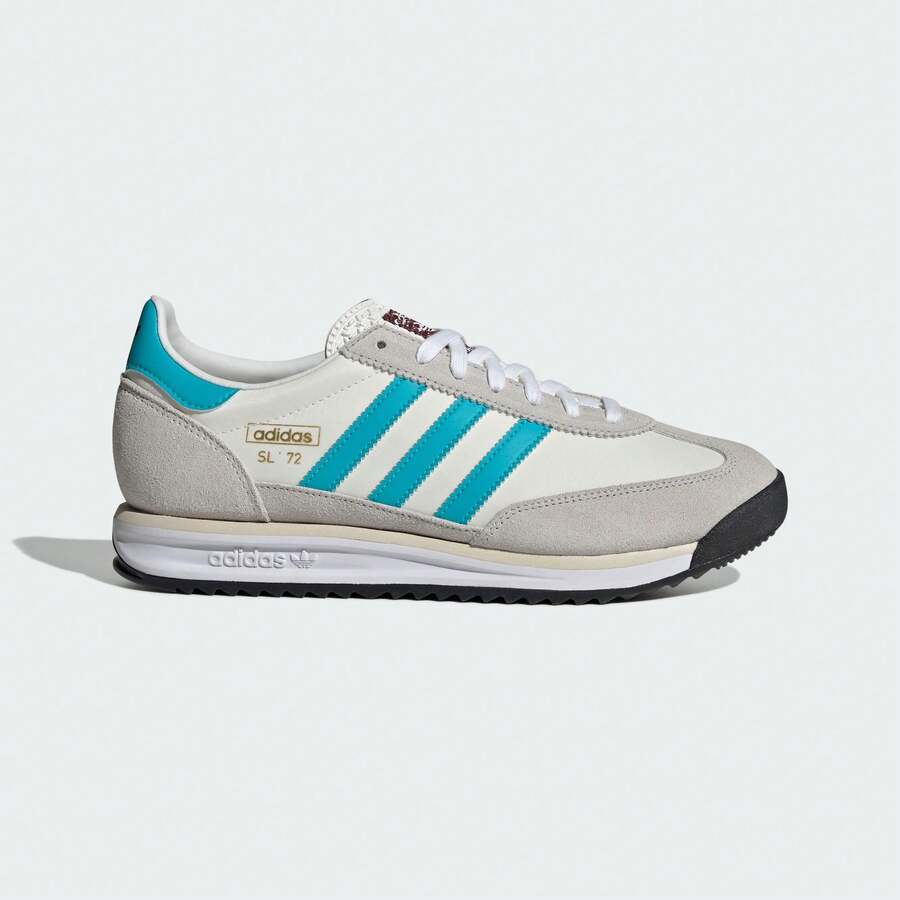 Adidas SL 72 RS 低帮男女通用休闲运动鞋 JI2495 - 漢玉白/亮藍/晶白 - 查看 1
