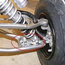 Kit de Descenso Ajustable, Kit de Descenso de Grilletes Abatibles, Kit de Soporte de Bloque de Descenso Frontal de 3,5 Pulgadas, Ajuste para 350 660R 700 ATV - como se muestra en la figura - Ver 5