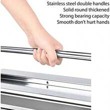 Caja de Herramientas de Metal Plegable, Organizador de Herramientas Multifuncin 3 Capas y 5 Bandejas para el Hogar, Taller de Reparaciones - 350 - Ver 8