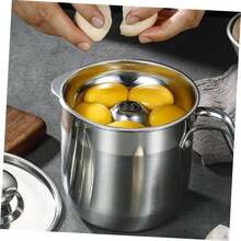 Separador De Huevos Inoxidable Divisor De Claras y Yemas Cubo Divisor De Huevos - 1 - Ver 8