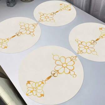 مجموعة من 2/4/6 قطع من أطباق الطعام الأنيقة ذات نمط رمضاني - أطباق طعام دائرية بقطر 15 بوصة، تتميز بلون بيج هادئ وتصميم فانوس. مناسبة للتجمعات والطعام والديكور الاحتفالي. كذلك مناسبة لديكور المنزل وتنسيق طاولة الأعياد والديكور الريفي للأعياد، قابلة للغسيل، مصنوعة من مواد متينة، تنسيق طاولة الأعياد والترفيه المنزلي.