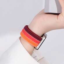 尼龍錶帶,適用於 Watch Fit5/5Pro,彈性環編織手腕帶,相容於 Watch Fit3/4/4Pro 手環配件 - Fit3/4/4P/5/5P - 查看 7