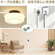 Wire Hole Covers - 1.5*0.9*40cm X 10 Books, White - View 7