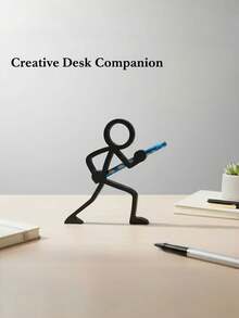 1个3D打印战士笔筒，趣味桌面收纳盒，惊喜礼物，收藏模型 - 彩色 - 查看 6