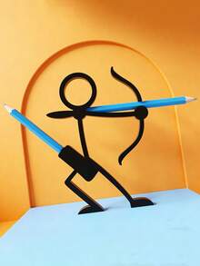 1个3D打印战士笔筒，趣味桌面收纳盒，惊喜礼物，收藏模型 - 彩色 - 查看 9