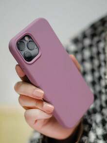 2.0mm Thick Liquid Silicone Phone Case, Compatible With IPhone 17, 16, 15, 14, 13, 12, 11 Pro Max, Full Body Protective Cover - Blackcurrant - View 7