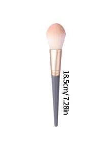 1pc High-Quality Fluffy Soft Blush Brush, Powder Brush, Contour Brush - Evenly Applies Makeup Without Powder Fly-Away, Makeup Brush Tool