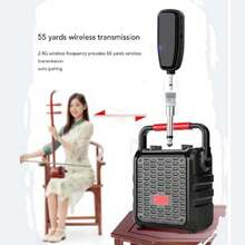 Micrófono de Instrumentos Inalámbricos, Micrófono de Violín con Reducción de Ruido, Compacto Recargable de 12 Horas, Antiinterferencias, Adaptador de 3,5 Mm a 6,35 Mm,39835246 - Multicolor - Ver 2