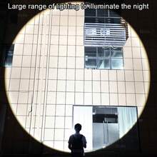 High Power Handheld Led Flashlights Portable Outdoor Camping 3 Lighting Modes Aluminum Alloy Zoomable Light Waterproof Torch - Black - View 5