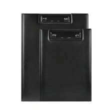 WUQIANNIAN WQN 1个装 A4/A5 文件夹夹 商务会议夹 皮革黑色翻盖文件夹夹 皮革夹 舒适手感 强力夹 - 彩色 - 查看 6