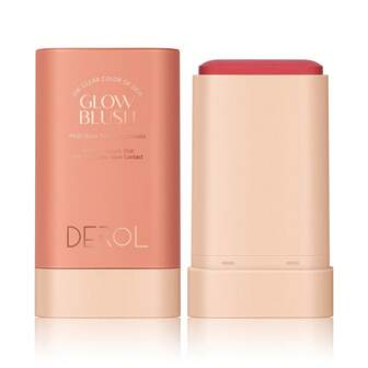  DEROL 自然裸妆腮红棒，适合日常使用