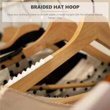 CYPNBESTYASH Tiras Antideslizantes para Perchas De Silicona Adhesivas 50 Piezas Accesorios De Agarre para Armario Mantienen La Ropa En Su Lugar Ideal para Dormitorio Y Ropa DelicadaFashion - 219748372 - Ver 3