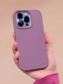 2.0mm Thick Liquid Silicone Phone Case, Compatible With IPhone 17, 16, 15, 14, 13, 12, 11 Pro Max, Full Body Protective Cover - Blackcurrant - View 4