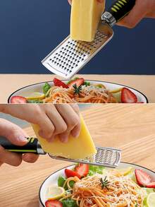 1件/8件套多功能不锈钢厨房工具套装，带收纳架：刨丝器、压蒜器、开罐器、削皮器、打蛋器、冰淇淋勺、锅铲、披萨/蛋糕切割器。必备厨房小工具，乔迁或节日送礼佳品。 - 彩色 - 查看 6