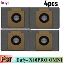 适用于 Eufy X10 Pro Omni 系列吸尘器的替换零件，包括防缠绕滚刷、边刷、可水洗 HEPA 过滤器和清洁布，宠物友好套装 - 彩色 - 查看 14