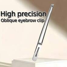 High Quality Stainless Steel Eyebrow Tweezers, Hair Removal Pliers, Ingrown Hair Tweezers, Angled Eyebrow Tweezers, Facial Care Tools