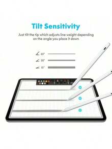 Compatible With Apple Pencil For IPad Air 11, 5, 4, 3, M3, M2, A16, Pro 13, 11th Gen, M4, 12.9, 10, 9, 9th Gen, 10th Gen, Mini 6, 7 Tablets - Multicolor - View 4