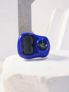 1个/5个/10个装新款计数器，适用于斋月、圣诞节、万圣节、节日、祈祷、居家使用、缓解压力、健身、瑜伽、仓库盘点、戒指计数器、电子计数器、中东阿拉伯语款、便携式指环计数器，佩戴于手指，操作简便。本产品采用纽扣电池供电（已内置纽扣电池）。 - 彩色 - 查看 4