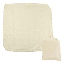 CYPNProtector de cubierta para tina de hidromasaje multifuncional cuadrado fácil de plegable con bolsa de almacenamiento para tina 207 x 207 x 30 cm beigeFashion - 227211736 - Ver 8