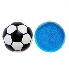 1pc Gender Reveal Soccer Set, Suitable For Outdoor Sports - Multicolor - View 14