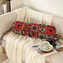 Oblong Sofa Lumbar Pillow, Bohemian Candy-Shaped Sleeping Hugging Pillow, Bed Pillow, Lumbar Pillow, Office Sofa Chair Lumbar Support Cushion, Nap Pillow, Waist Pillow, Pregnancy Bedside Back Cushion, Hot Selling - Multicolor - View 12