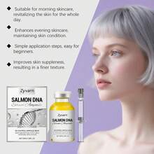 Zyvarn 三文鱼 DNA 精华安瓶（含三文鱼提取物）- SD - 深层吸收，提亮肤色，柔滑肌肤，35毫升/1.18 液盎司 - 彩色 - 查看 8