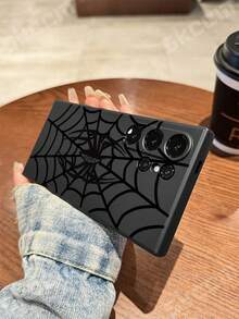 Black Spider Web Soft TPU Phone Case For Galaxy S25 S24 Ultra S23 S22 Plus S20 FE A54 A55 A15 A35 A51 A71 A72 A73 Cover. Holiday Phone Accessories. Waterproof Anti-Fall Scratch Resistant 15 Case Suitable For Gifting To Lovers Fall 1 Hot Selling Item Custom Phone Case 16 Promax Case It Is The Best Gift Choice For Friends Or Family. 17 Pro Case Clear Phone Case Phone Cases Case Minimalist New Style Holiday Gift Valentine's Day Gift Giving 14 Case Festival Gift New Year Special Offer - 白色-2A409 - 查看 3