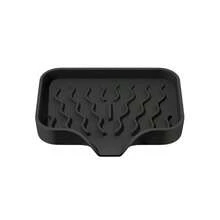 1pc Silicone Soap Dish, Wave Pattern Sloped Drainage Design For Easy Water Drainage, Suitable For Kitchen And Bathroom, Silicone Soap Dish Countertop Organizer, Sponge Holder, Cup Tray - Multicolor - View 16