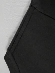 Disney Clothing, Boys' T-Shirt Featuring A Double-Sided Stitch Alphabet Print. This Soft, Breathable Short-Sleeve Crew Neck Tee Is Perfect For Spring And Summer Wear, Ideal For Everyday Outfits, Vacation Leisure, Outdoor Adventures, School Life, And Shopping Trips. It Also Makes An Excellent Gift For Boys And Girls Alike. Every Child Deserves One. - 黑色 - 查看 6