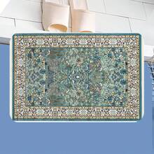 Diatom Mud Floor Mat, Made Of High-Quality Diatom Mud And Tech Fabric, With An Ultra-Soft Surface That Can Absorb Water To The Maximum Extent. Print 1.9.6 - Black - View 6