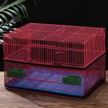 Cubierta de jaula de pjaros de 4 colores Cubierta de jaula de pjaros Receptor de semillas Malla de nylon ventilada Receptor de semillas de jaula de pjaros Receptor de semillas de jaula de pjaros de gran tamao Protector de semillas (# 2) - negro - Ver 4