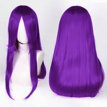 Karida 60cm/24inch Extra Long Straight Synthetic Hair Wig With Bangs, Colorful, Suitable For Daily Use, Cosplay, Halloween, Christmas, St. Patrick's Day And Other Costume Parties - Multicolor - View 50