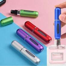 2pc Portable Mini Perfume Atomizer Spray Bottle Set – Refillable Travel Size Fragrance Dispenser For On-The-Go Touch-Ups – Ideal For Carrying Your Favorite Scents In Purses, Pockets, Gym Bags, And During Travel Or Shopping Trips – Leakproof, Easy To Fill, And Perfect For Parties & Everyday Use Back To School Perfume Bottle - Nhiều màu - Xem 1