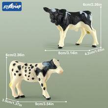 [Certified For Children] Forest Animals Figurines Woodland Animals Model Kit, Miniature Realistic Plastic Wild Forest Animals For Cake Toppers, Birthday Party Favors, Cupcake Toppers, And Kids Birthday Gifts - Multicolor - View 58