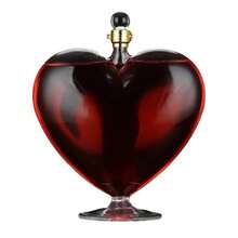 1pc High Borosilicate Glass Wine Bottle, Creative Glassware Decanter, Heart-Shaped Transparent Sealed Wine Bottle, Unique Shaped Empty Bottle, Gift & Art Piece, Lead-Free Liquor Infusion Bottle - Multicolor - View 7