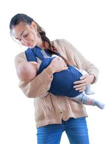 1pc 4 In 1 Baby Carrier Multi-Functional Front & Back Carry For Newborns,Adjustable All-Match Breathable Baby Carrier For Daily Travel Perfect For Comfort Convenienc - Nhiều màu - Xem 5