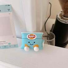 适用于苹果 Air 4/Air Pro 2 的蓝牙耳机保护套，薯片造型，也适用于 Air 1/2/3/4/Pro/Pro2。 - 彩色 - 查看 3