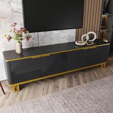 Television Stands & Entertainment Centers - Black - View 4