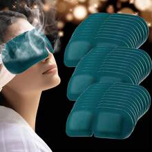 10/20/30/50pcs Lutein Steam Eye Mask, Hot Compress Eye Mask, Relieve Eye Fatigue, Improve Sleep Quality, Sleep Mask, Easy To Fall Asleep (Fragrance-Free) - Multicolor - View 1